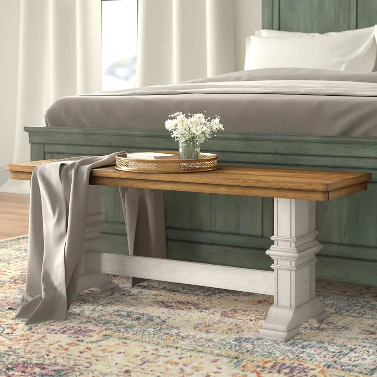 Fortville Solid Wood Bench