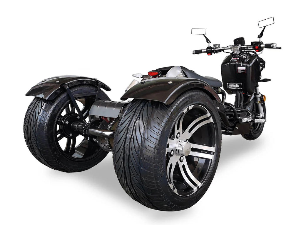 Maddog 150cc Street Trike, Automatic, Disc Brakes, 14 inch Aluminum Rear Wheels