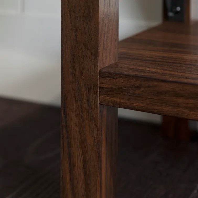 Larenda Entryway Table with Open Shelf Storage