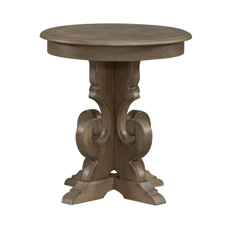 Tylene Cocktail Table W/ Two Round End Tables Set