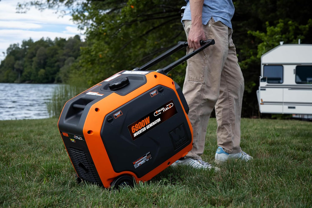 WEN 3800-Watt Inverter Generator, Electric Start, RV-Ready, Portable and Super Quiet with Fuel Shut-Off (56380i)