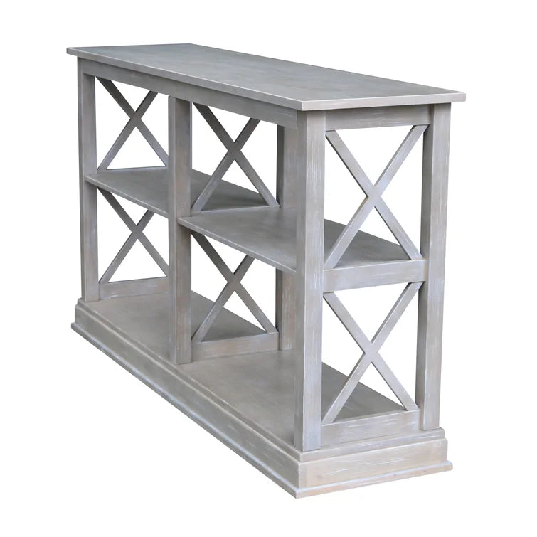 Rossitano 60'' Unfinished Solid Wood Console Table