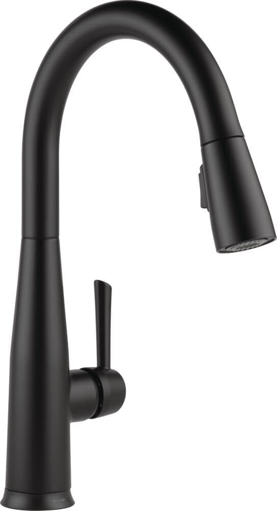 Delta Essa Touchless Kitchen Faucet with Touch Technology, Brushed Nickel Kitchen Sink Faucet with Pull Down Sprayer, Single Hole, Arctic Stainless 9113TL-AR-DST