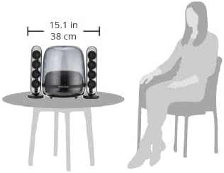 Harman Kardon HKSS4 Soundstick 4 Bluetooth Speaker System, Black