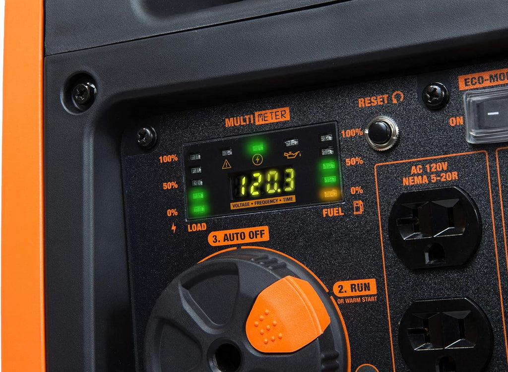 WEN 3800-Watt Inverter Generator, Electric Start, RV-Ready, Portable and Super Quiet with Fuel Shut-Off (56380i)