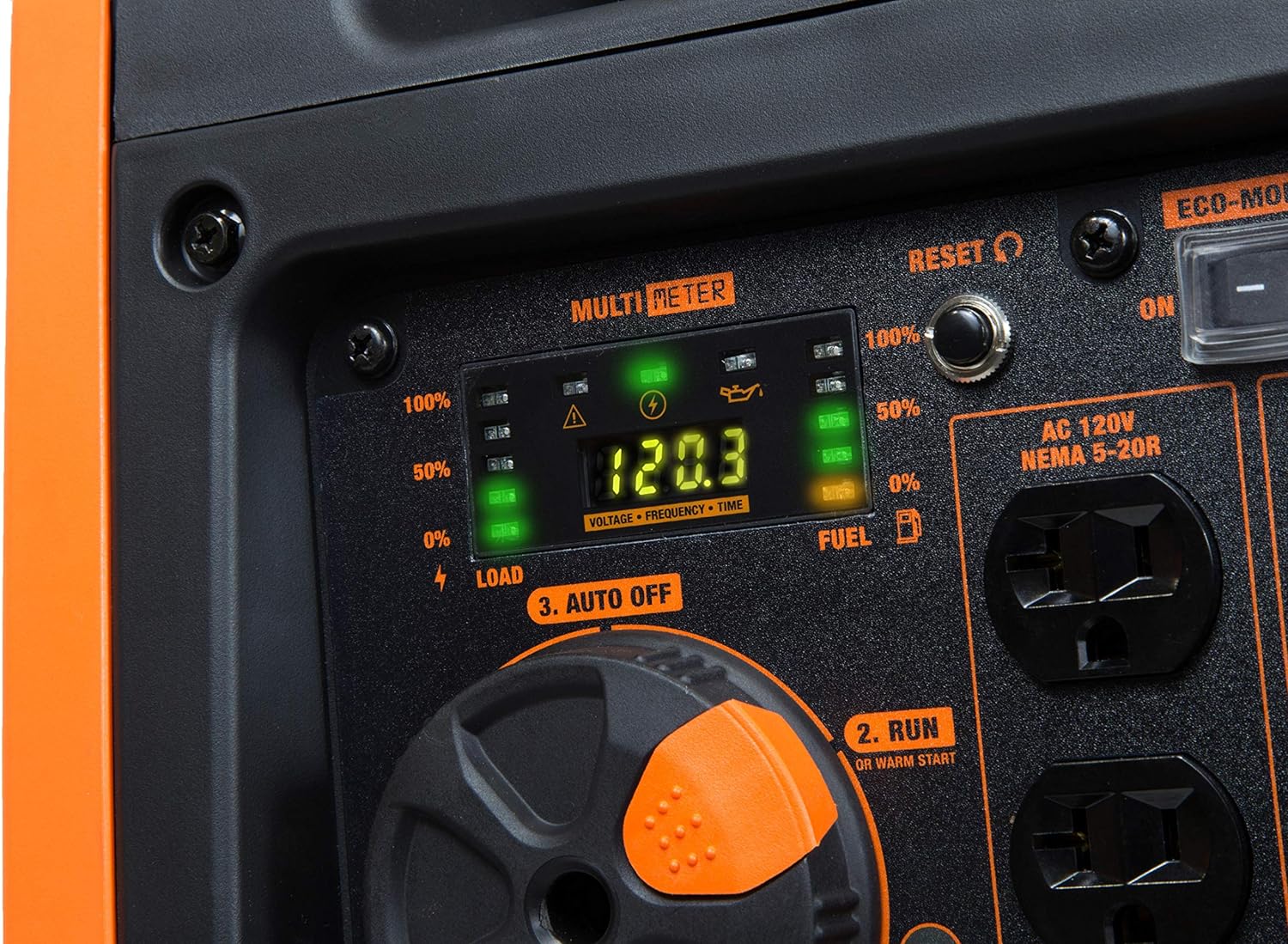 WEN 3800-Watt Inverter Generator, Electric Start, RV-Ready, Portable and Super Quiet with Fuel Shut-Off (56380i)