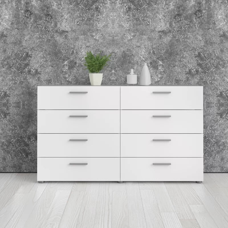 Farnhill 8 Drawer 55.12'' W Double Dresser