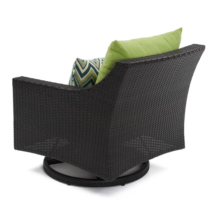 Fionnula Swivel Patio Chair with Cushions