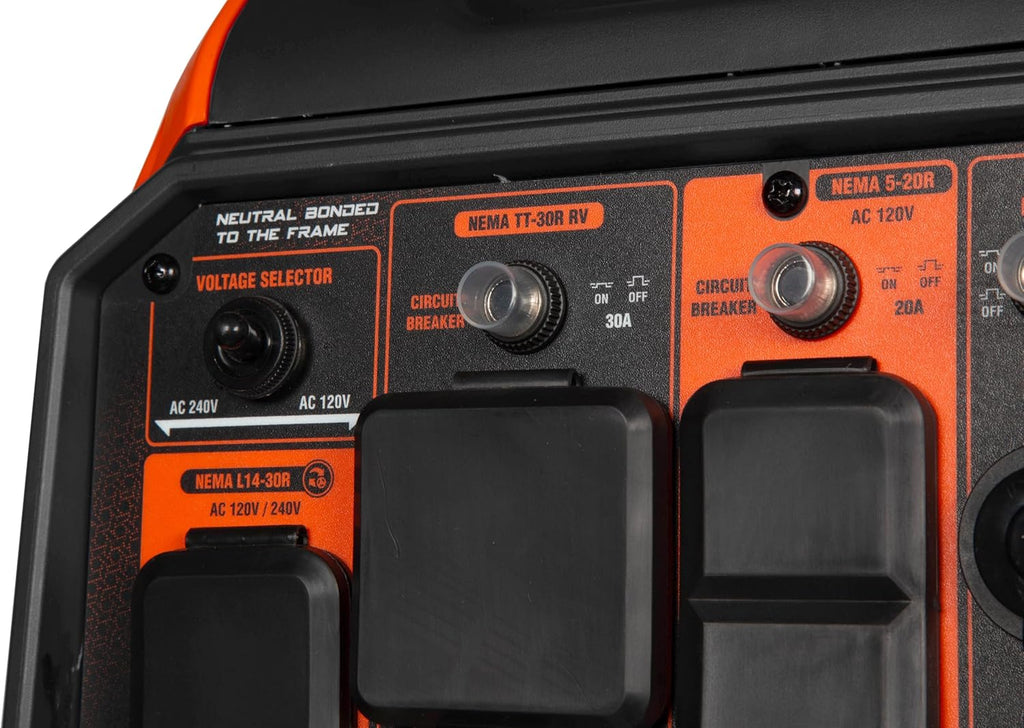 WEN 3800-Watt Inverter Generator, Electric Start, RV-Ready, Portable and Super Quiet with Fuel Shut-Off (56380i)