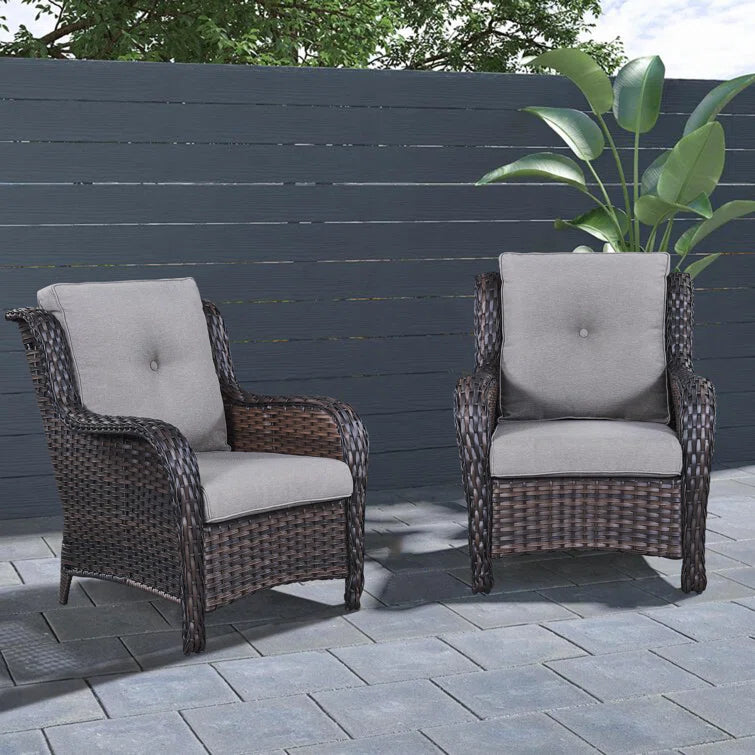 Bonia Wicker Rattan Outdoor Chairs