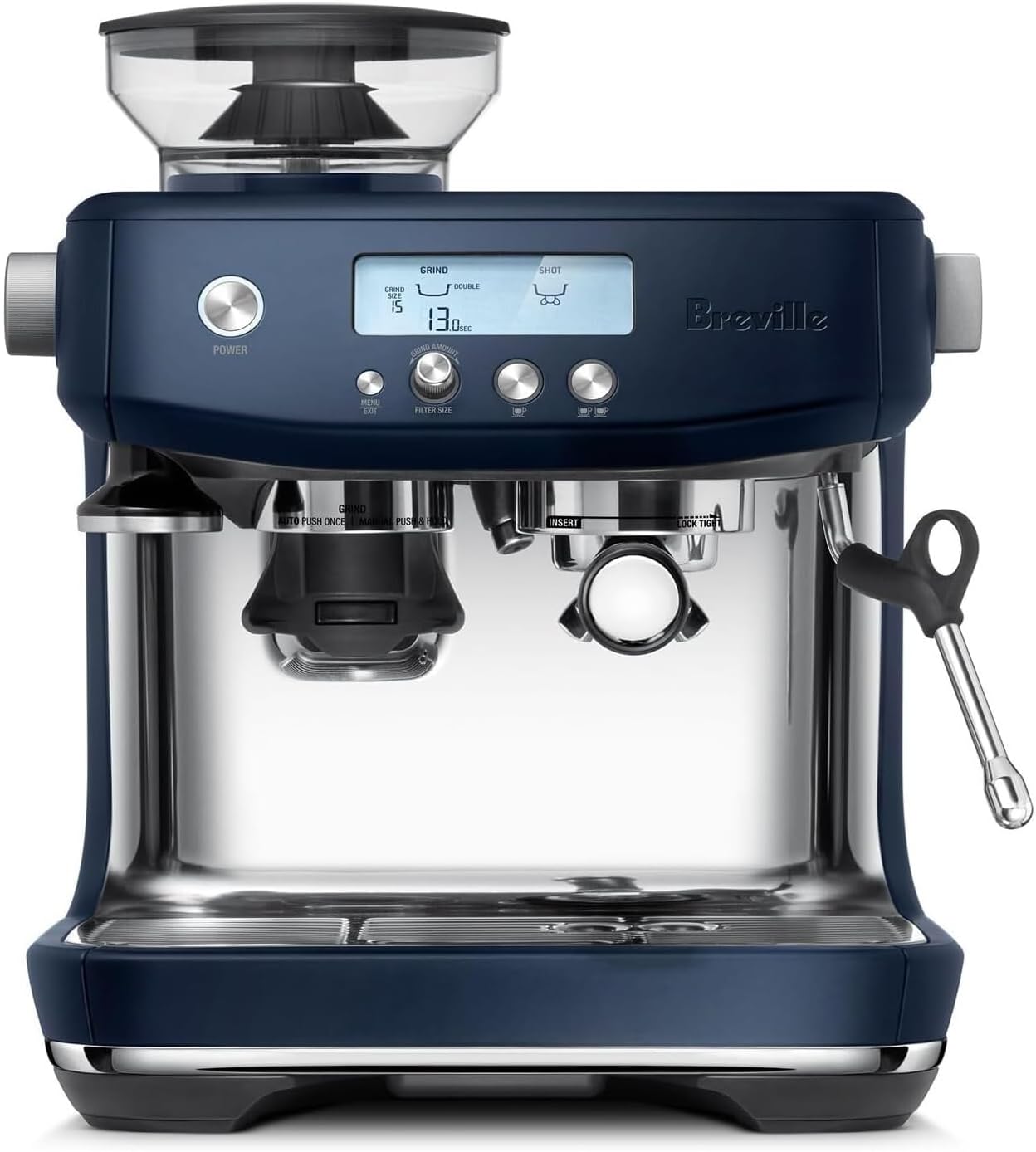 Breville Barista Pro Espresso Machine BES878BTR, Black Truffle