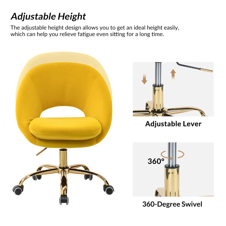 Lourdes Task Chair with Ergonomic Design