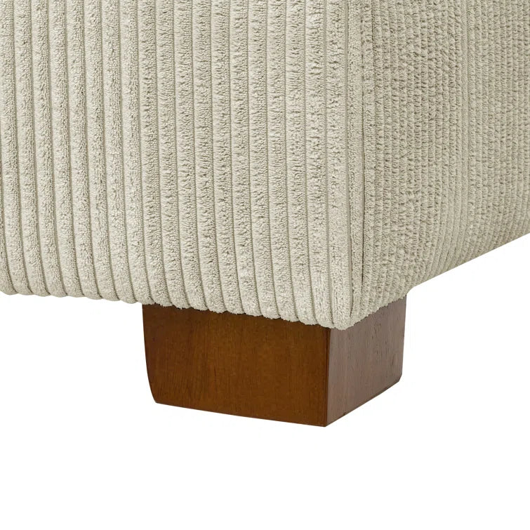 Mordecai 90'' Corduroy Sleeper Sofa