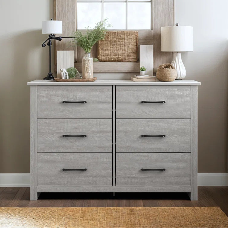 Walter 6 Drawers Double Dresser