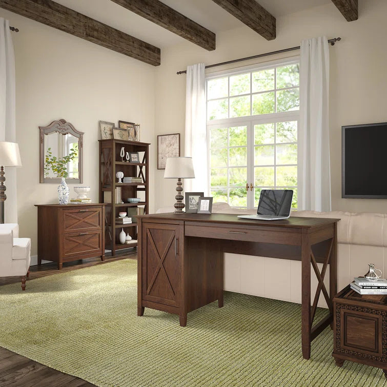Huckins 3 Piece Rectangular Computer Desk Office Set