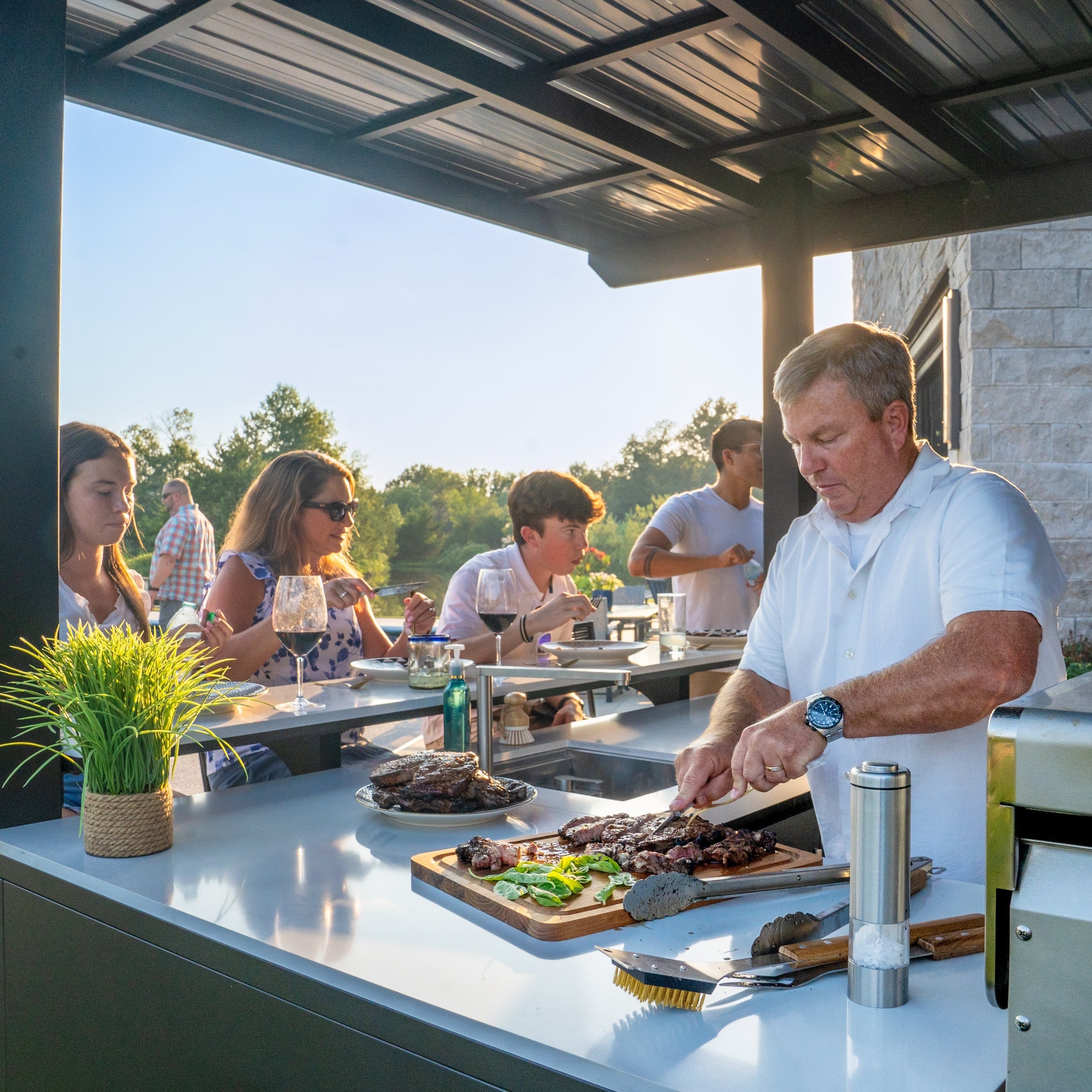 🔥Last Day Promotion🔥Fusion Fire Outdoor Kitchen