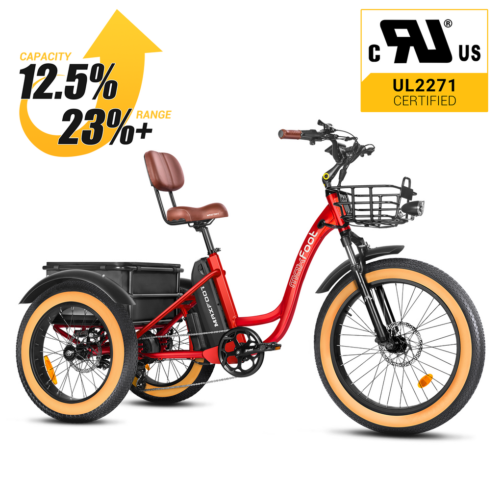 [750W] MF-30 Rear Drive Electric Trike Ver 2024