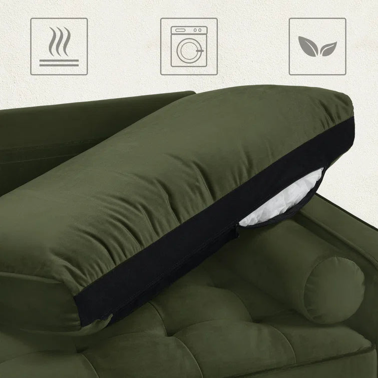 Brumback 69.7'' Velvet Sofa