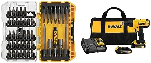 Dewalt DCD771C2 20V MAX Cordless Lithium-Ion 1/2 inch Compact Drill Driver Kit and 4-1/2” grinder (Tool Only)