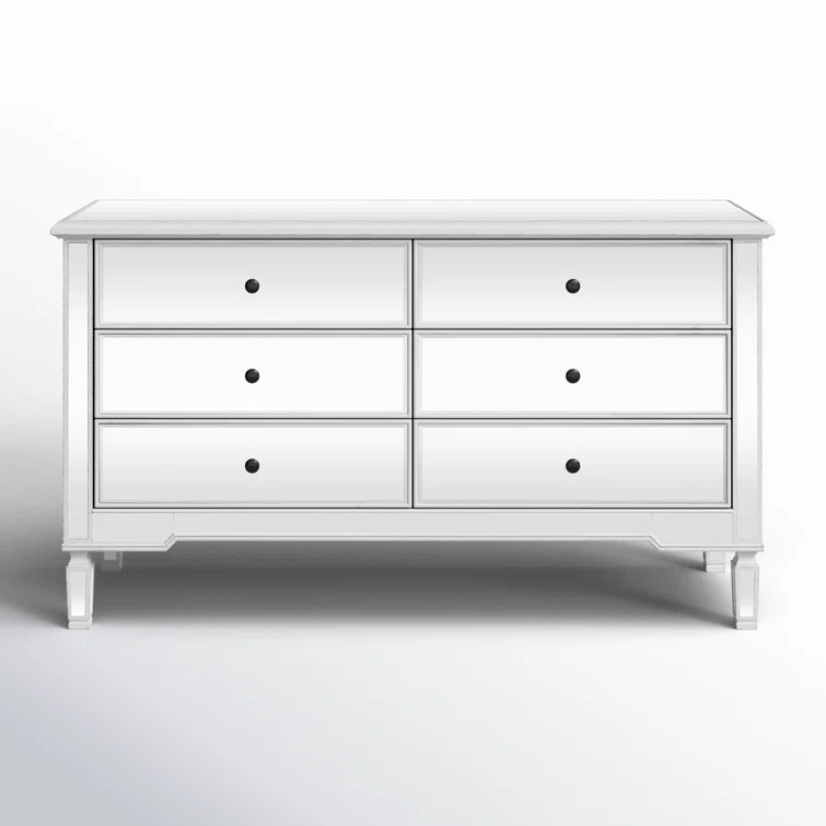 Brixton 6 Drawer 60" W Double Dresser