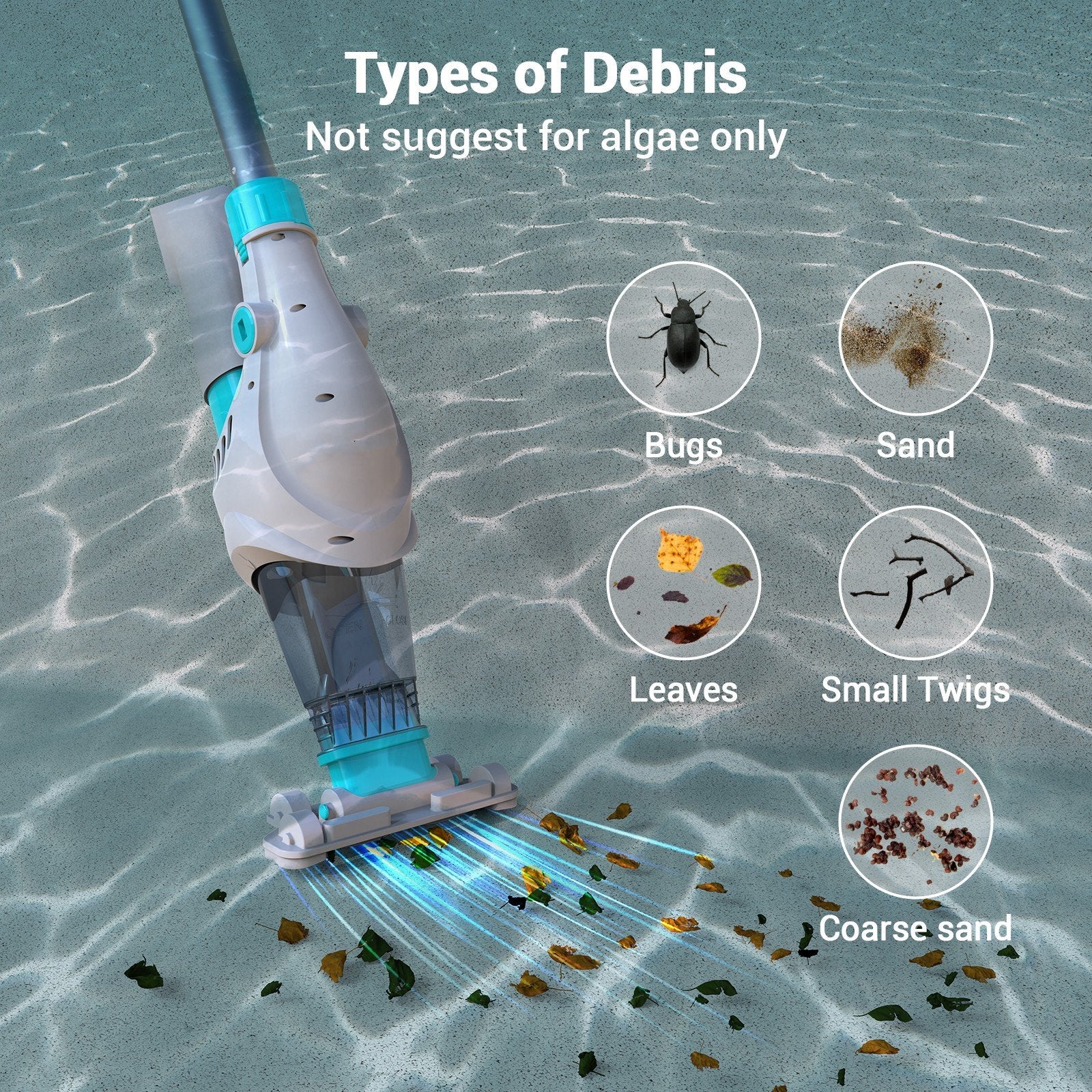 🔥Clearance Sale🔥Cordless Robotic Pool Cleaner