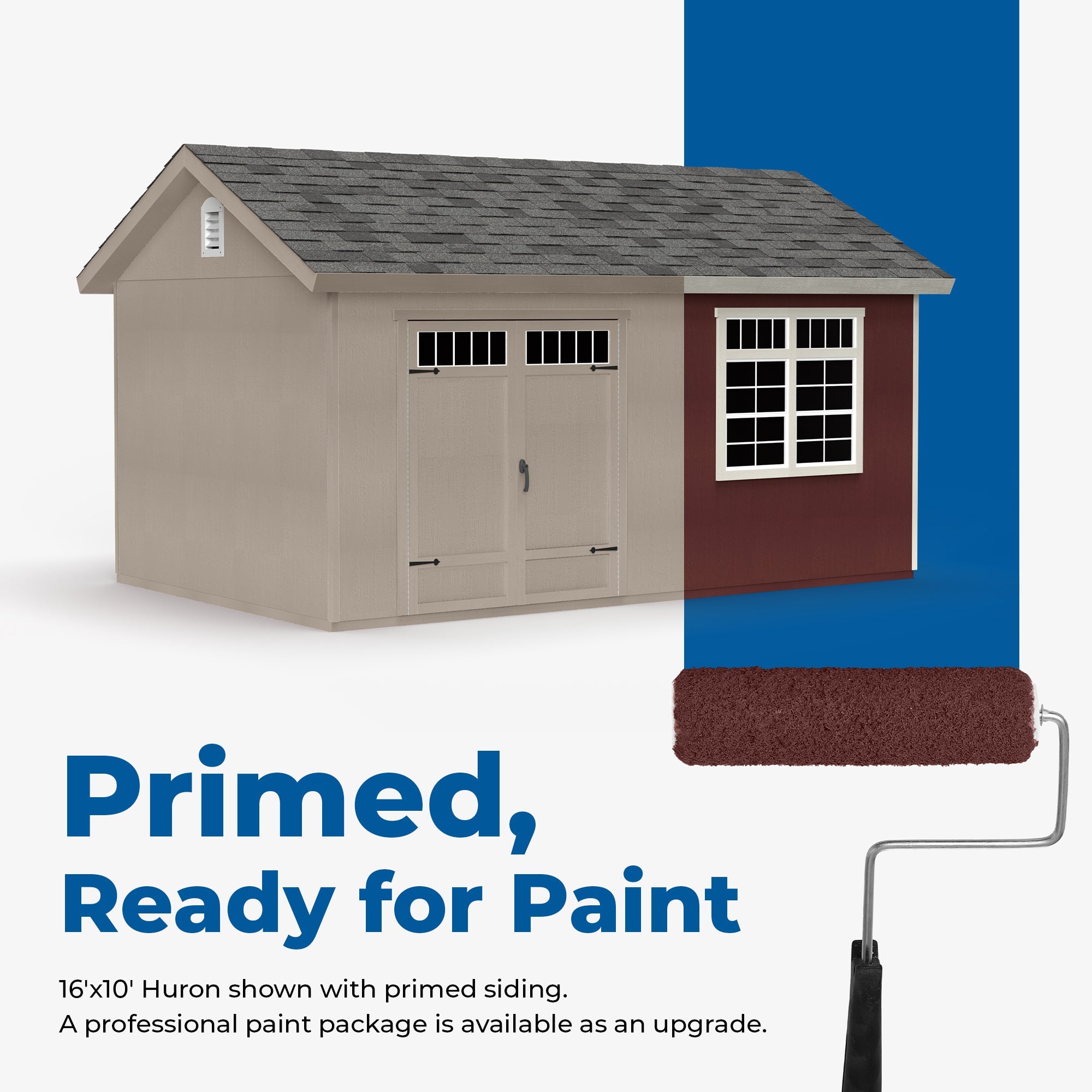 🏡 Huron Workshop Shed – Reliable Storage, Delivered & Installed