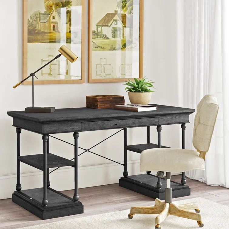 Kyler Solid Wood Top Writing Desk