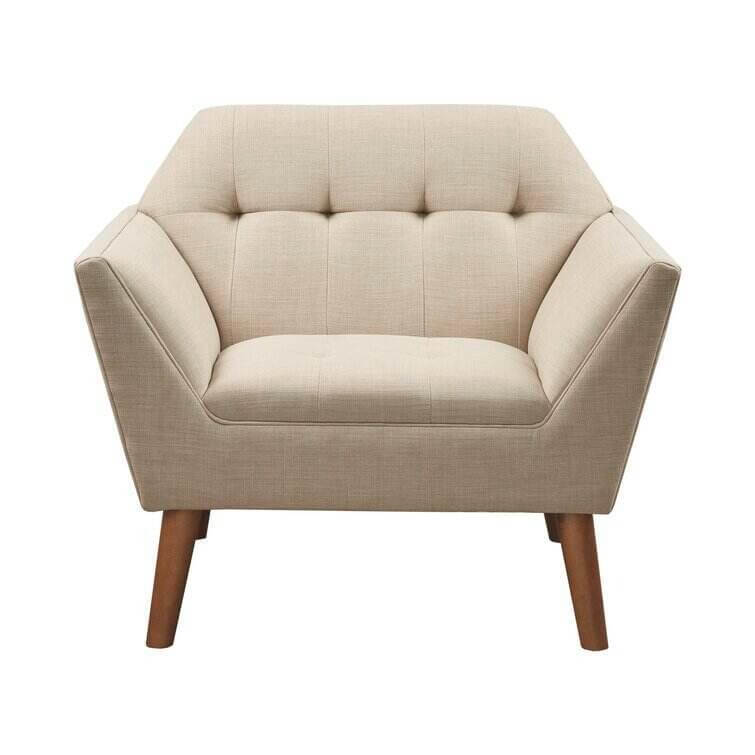 Alice Modern Button Tufted Armchair