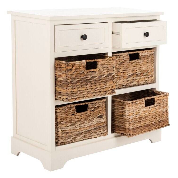 Swick 26'' Tall Solid Wood 2 - Drawer Accent Chest