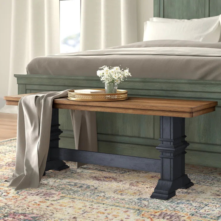 Fortville Solid Wood Bench