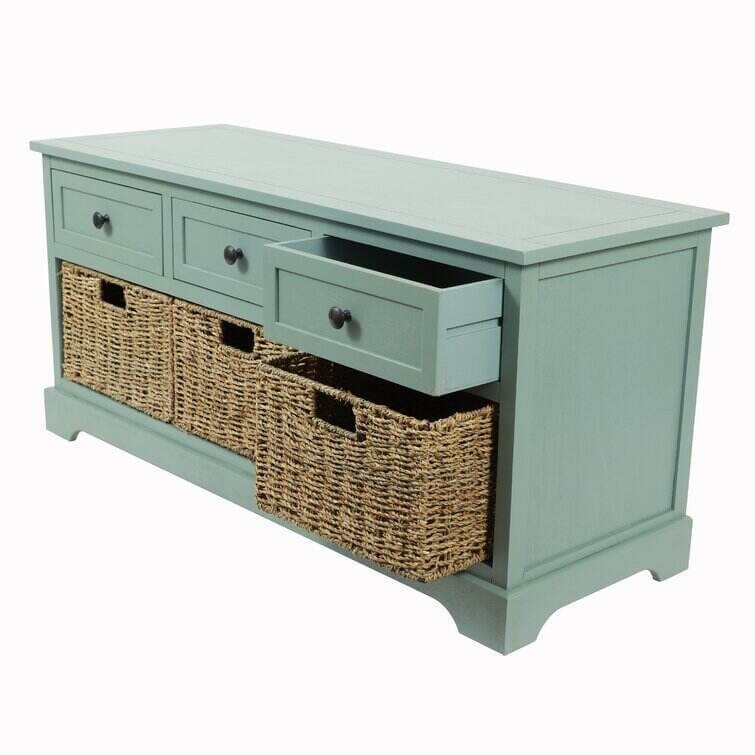 Kaler Drawers Storage Bench
