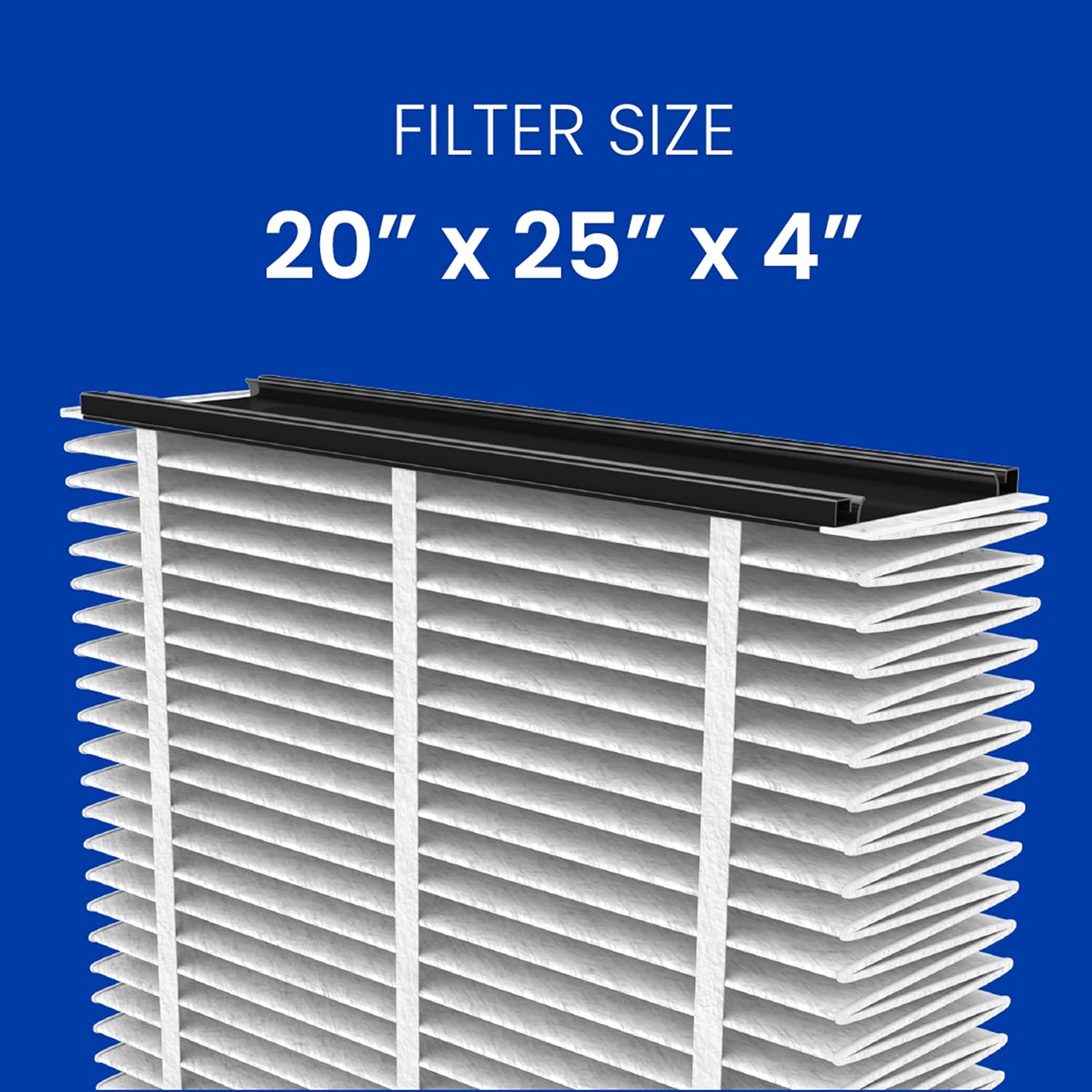 AprilAire 213 Replacement Filter for AprilAire Whole House Air Purifiers - MERV 13, Healthy Home Allergy, 20x25x4 Air Filter (Pack of 4)