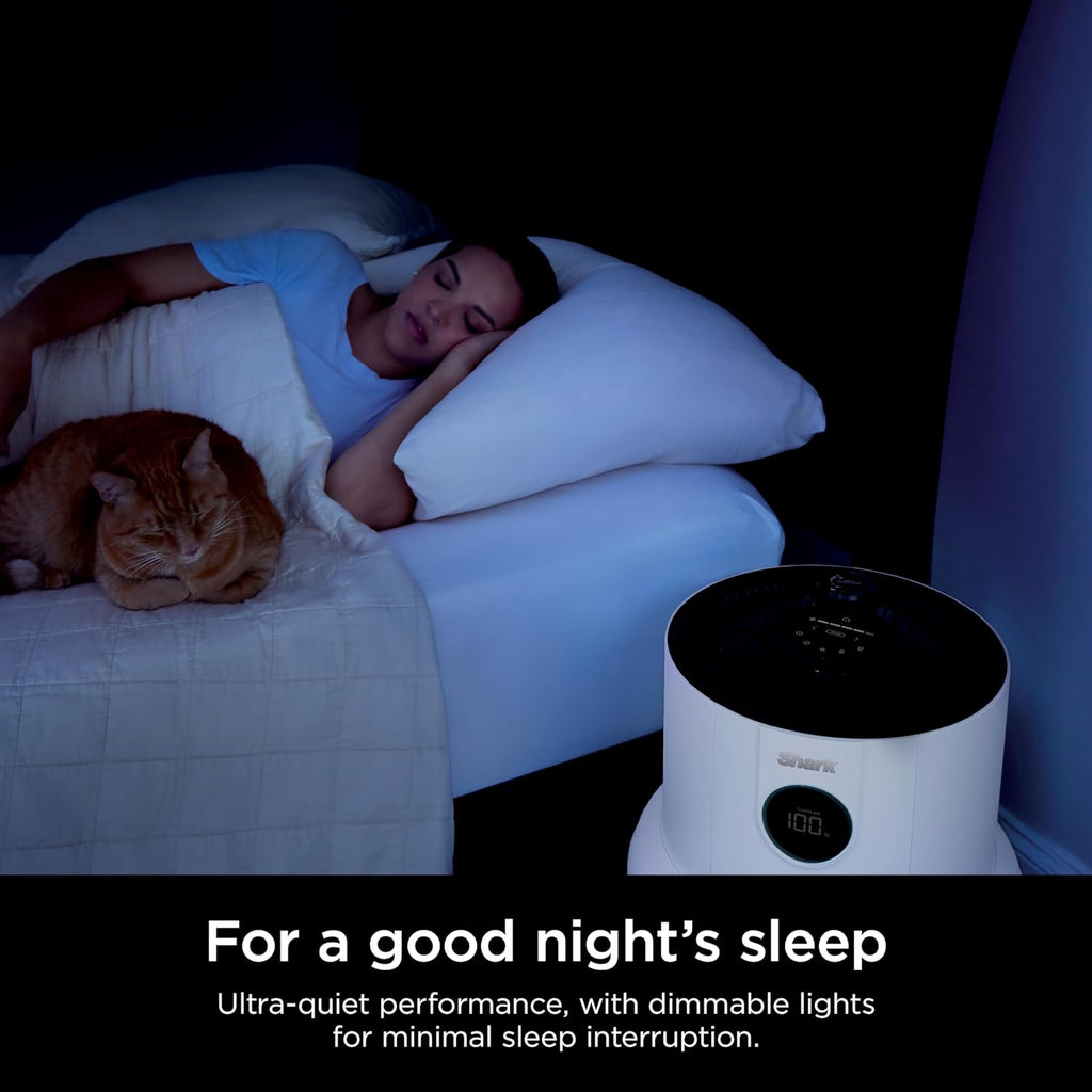 Shark Air Purifiers for Home Large Room with NeverChange Air Filter, 5 Year HEPA Filter, Covers 650 Sq. ft, Odor Neutralizer and Clean Sense Technology, Removes 99.98% of Dust & Allergens, HP152