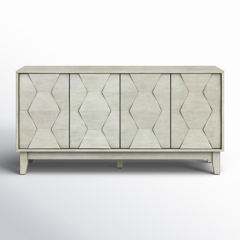 Sara 60" Wide Sideboard with Solid Wood Legs