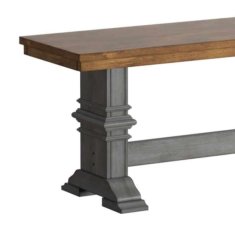 Fortville Solid Wood Bench