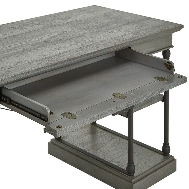 Kyler Solid Wood Top Writing Desk