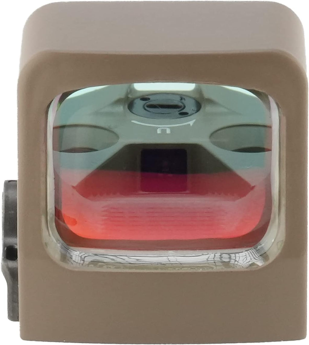 HOLOSUN HS407K X2 Red 6 MOA Dot Open Reflex Optical Sight for Subcompact Pistols - Durable Parallax Free Unlimited Eye Relief Handgun Sight with Aluminum Housing & Shake Awake Technology