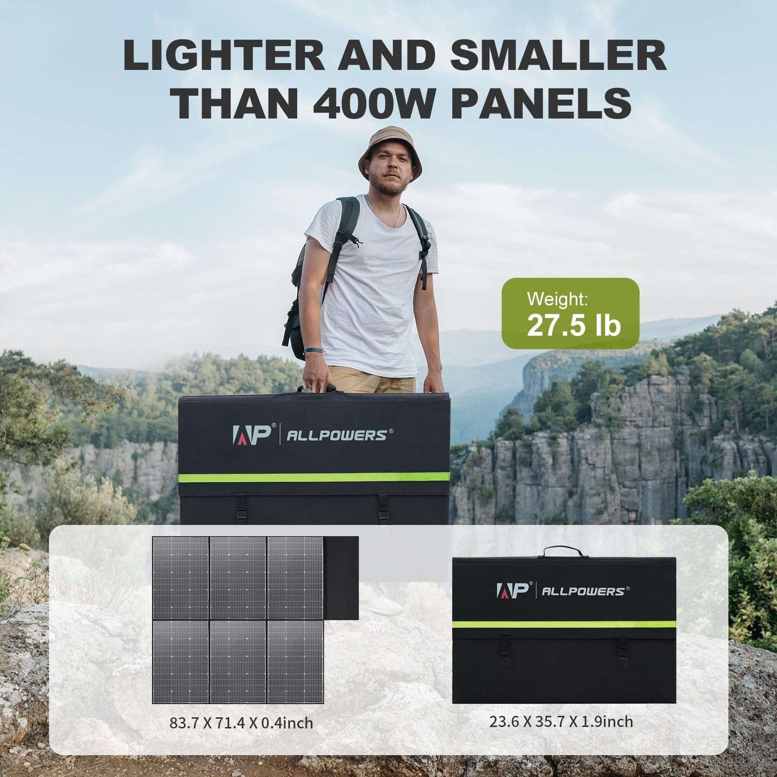 💥Clearance Sale🔥 ALLPOWERS R4000 Portable Solar Generator Kit