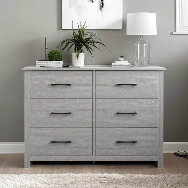 Walter 6 Drawers Double Dresser