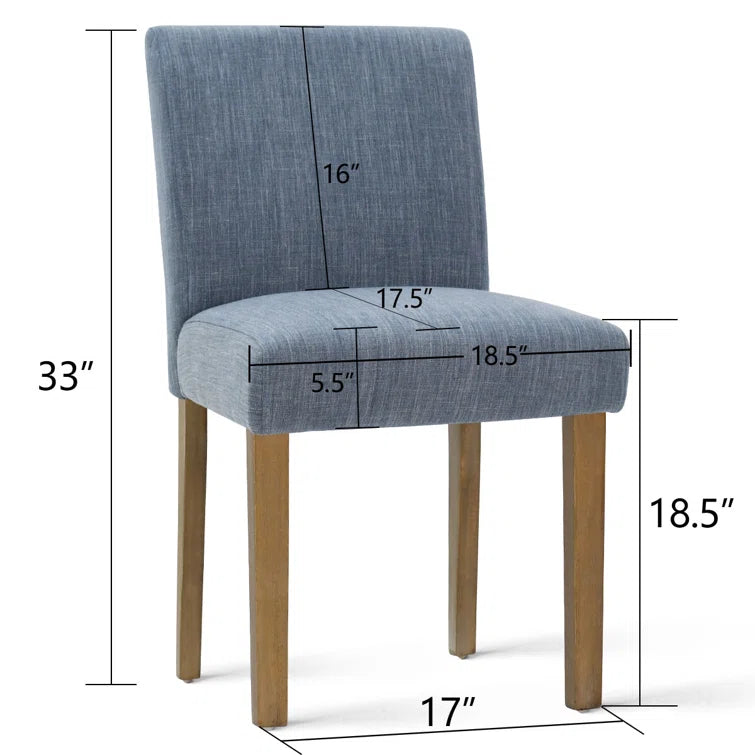Alesana Linen Parsons Chair
