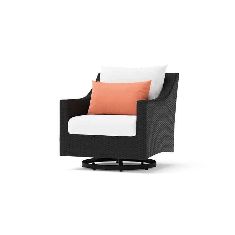 Fionnula Swivel Patio Chair with Cushions