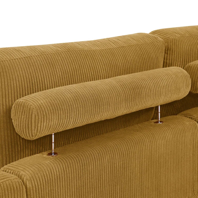 Mordecai 90'' Corduroy Sleeper Sofa