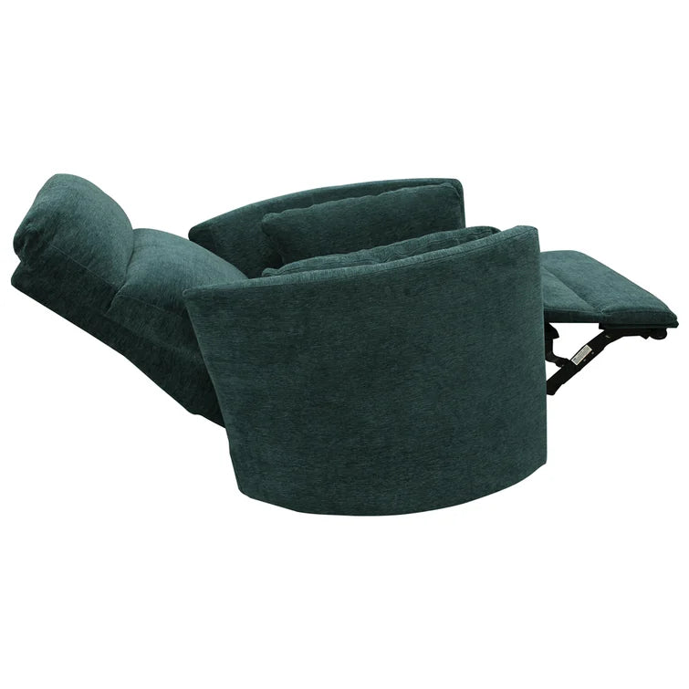 Jelissa 40" Wide Swivel Glider Power Recliner