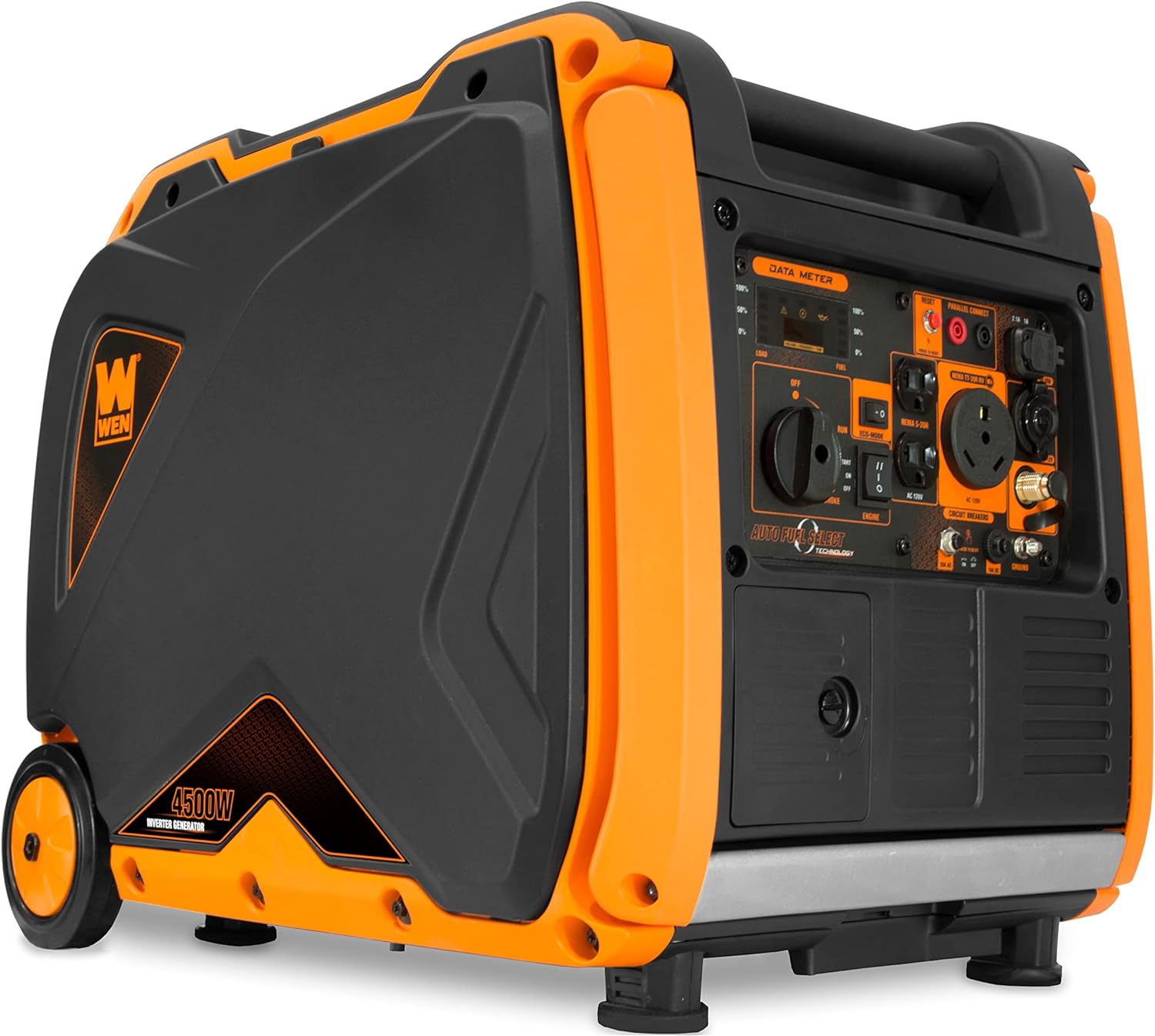WEN 3800-Watt Inverter Generator, Electric Start, RV-Ready, Portable and Super Quiet with Fuel Shut-Off (56380i)