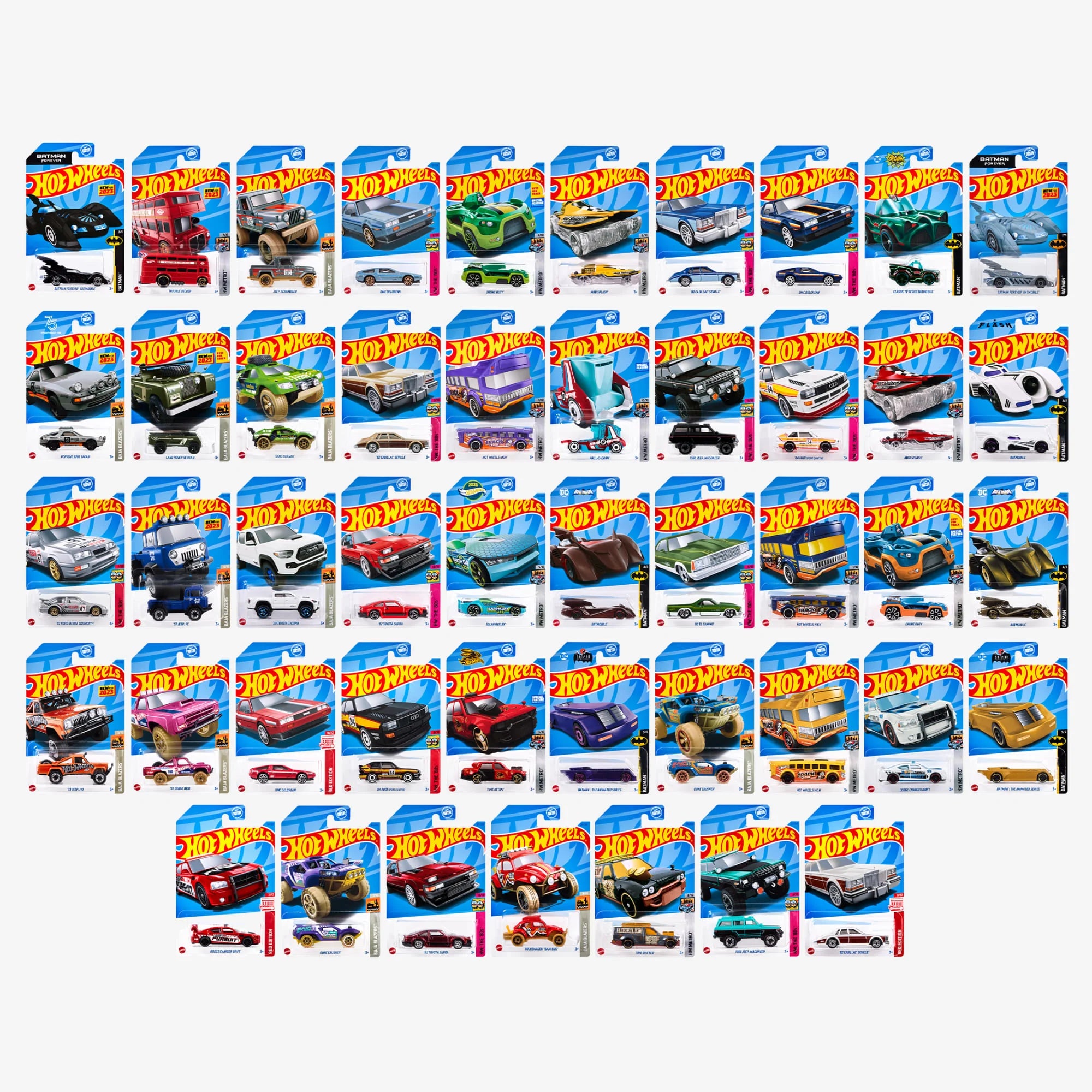 🔥RLC Exclusive Hot Wheels 2023 Mainline Factory-Sealed Set