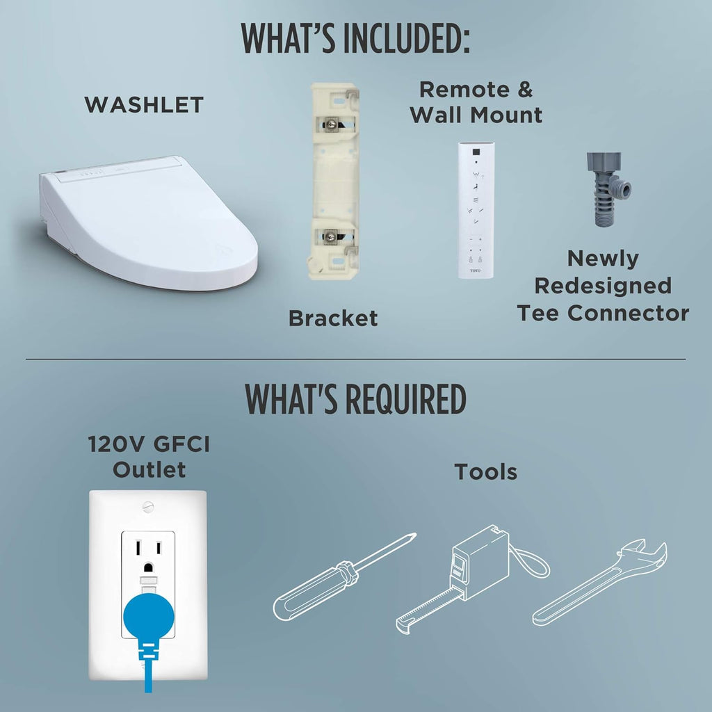 TOTO SW3084#12 WASHLET C5 Electronic Bidet Toilet Seat with PREMIST and EWATER+ Wand Cleaning, Elongated, Plastic, Sedona Beige