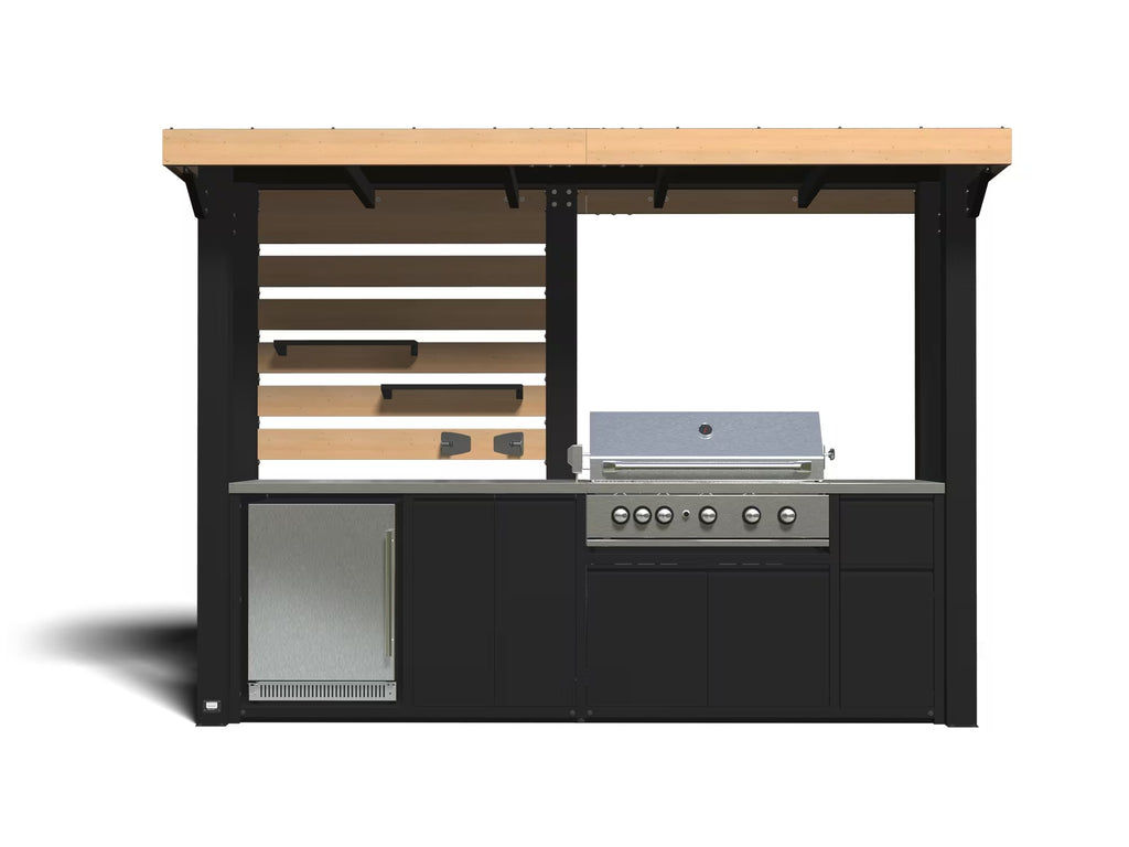 🔥[Limited Quantity]-Last 67+Sets✨Backyard Discovery Fusion Flame Propane Gas Outdoor Kitchen