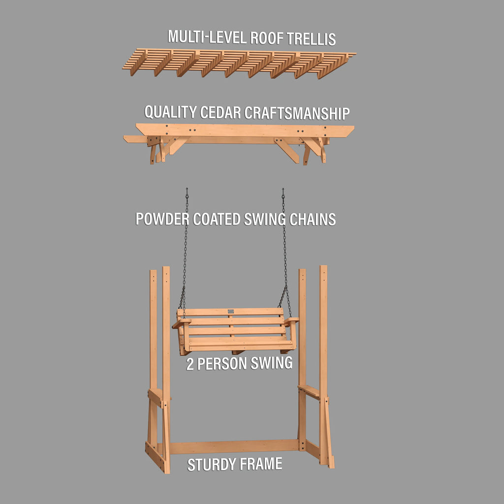 Callahan Pergola Swing