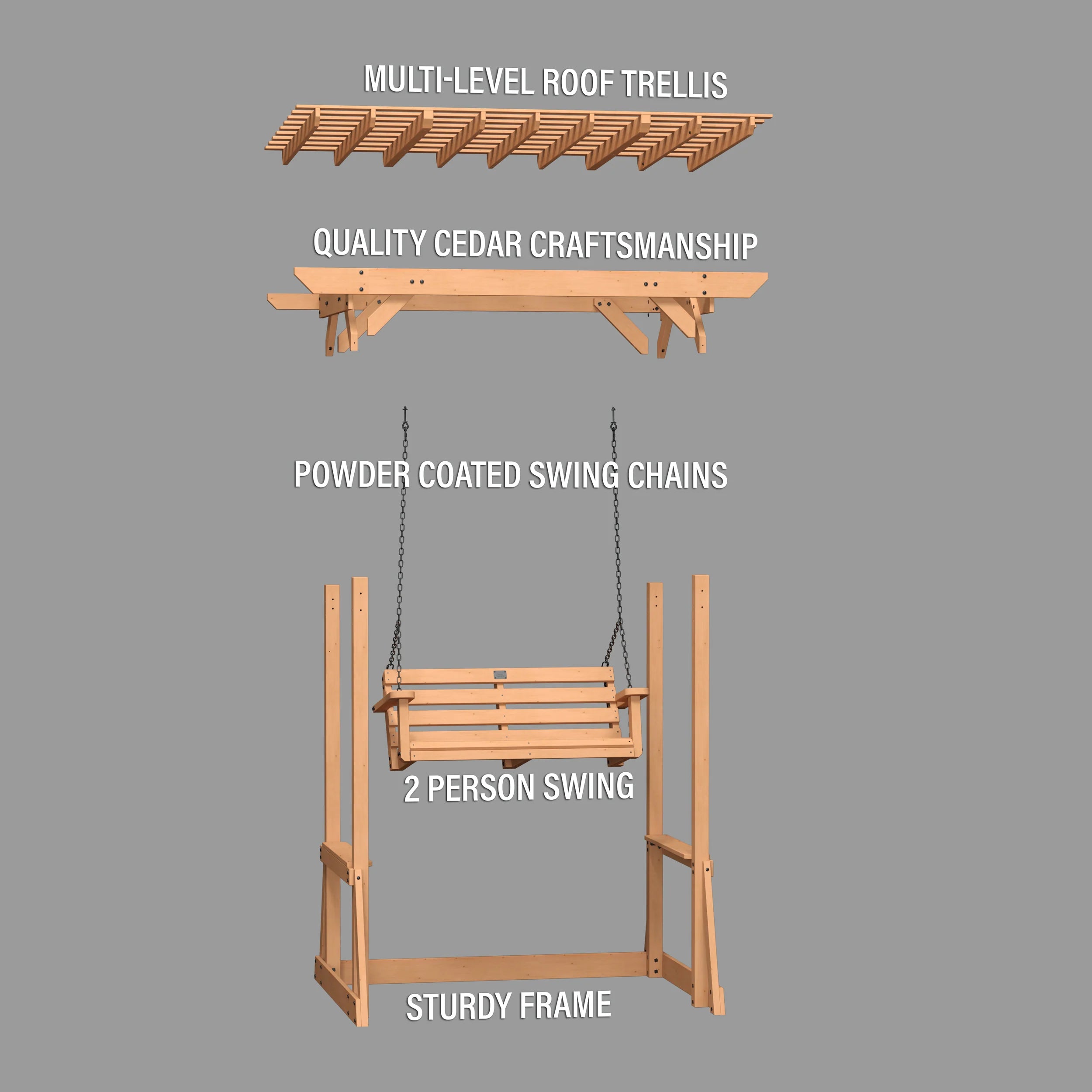 Callahan Pergola Swing