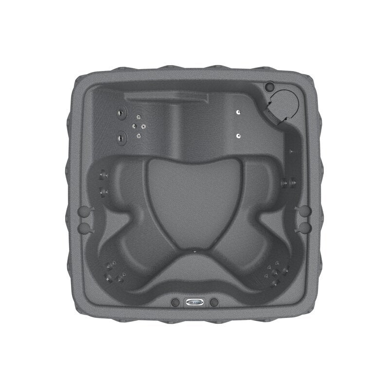 AquaRest Spas Premium 500 5-Person Lounger Plug and Play with 29 Stainless Jets, Ozone, and LED Waterfall